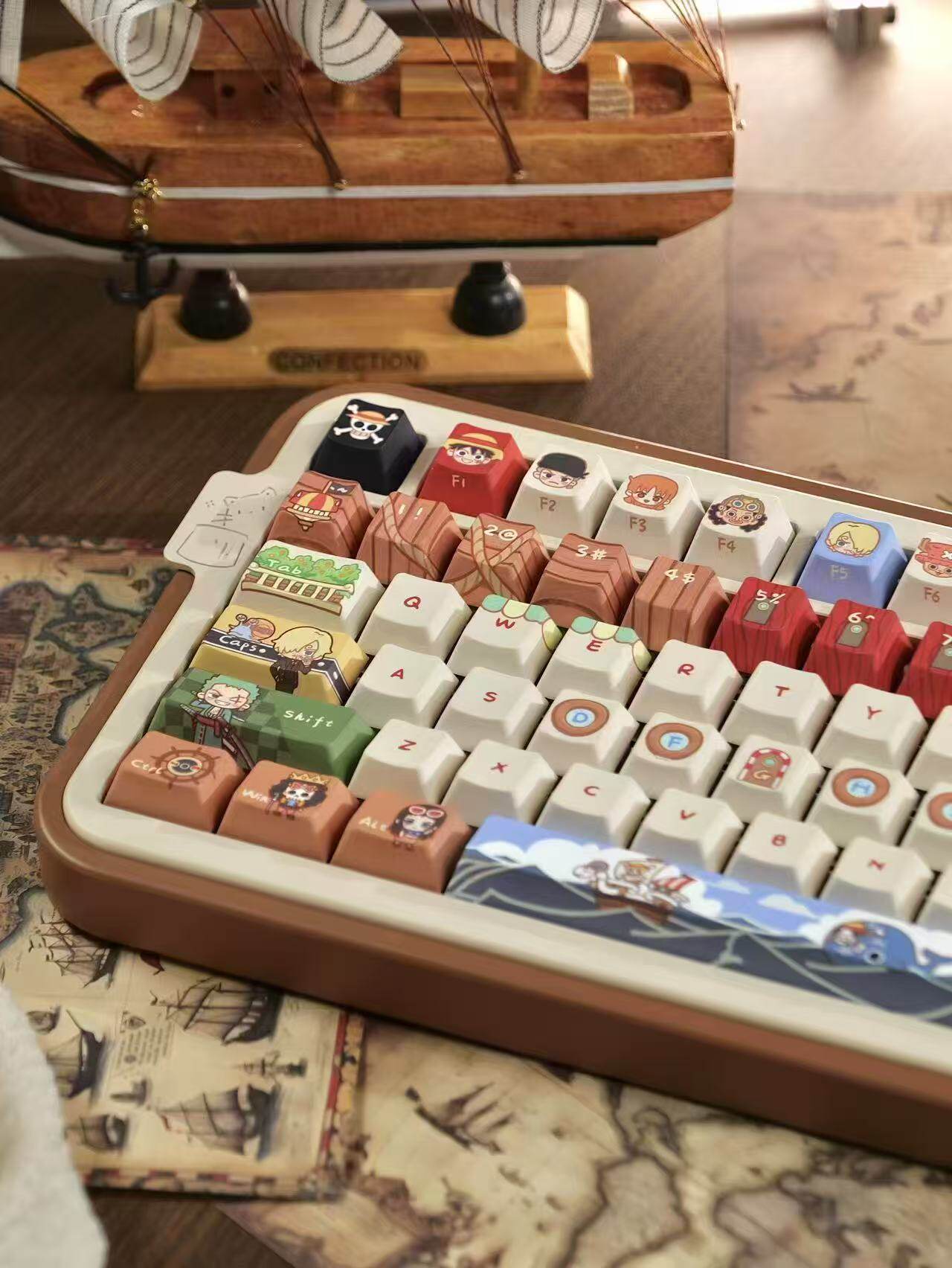 One Piece Custom Keycaps