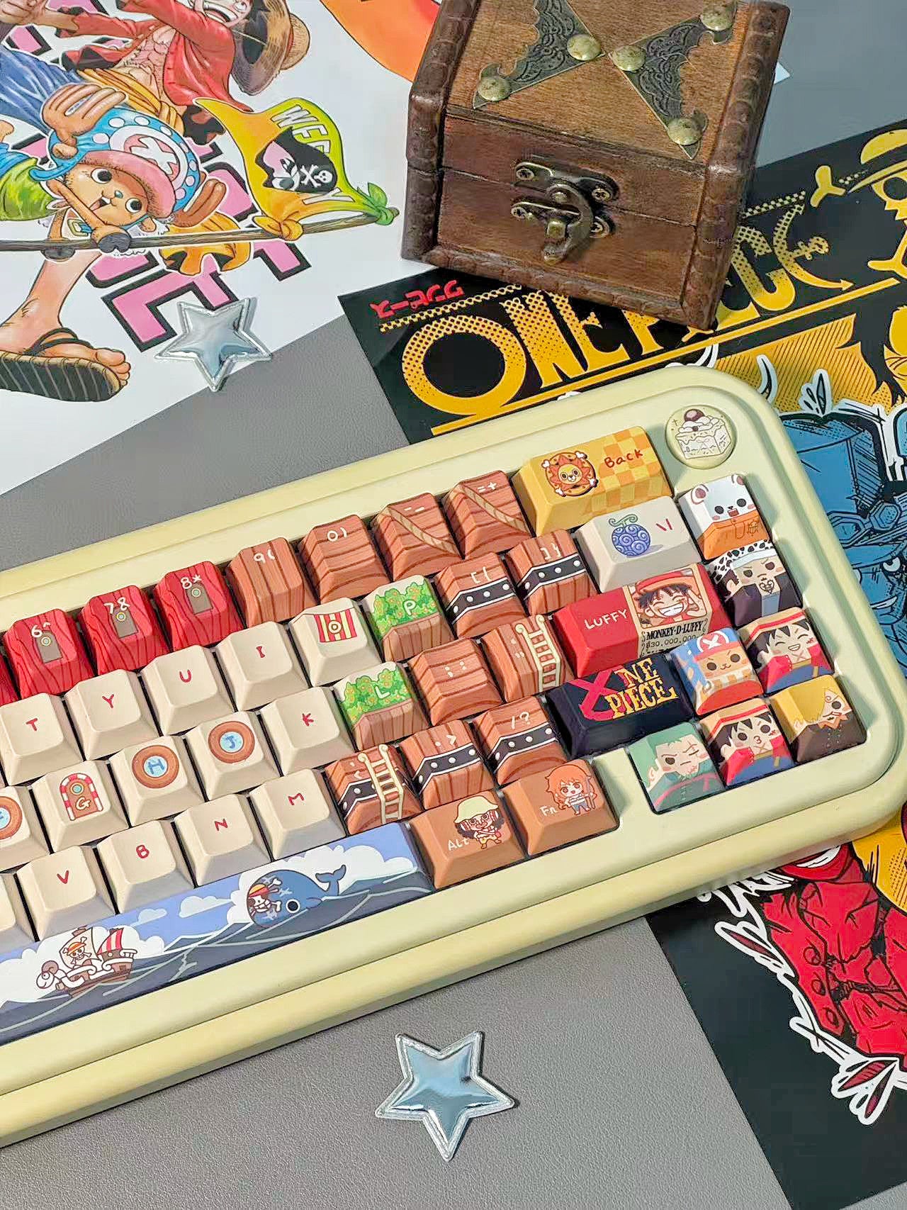 One Piece Custom Keycaps