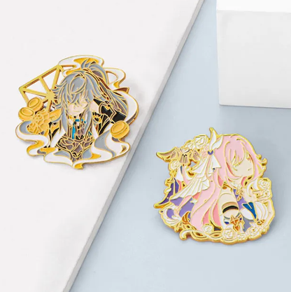 Honkai: Star Rail brooch