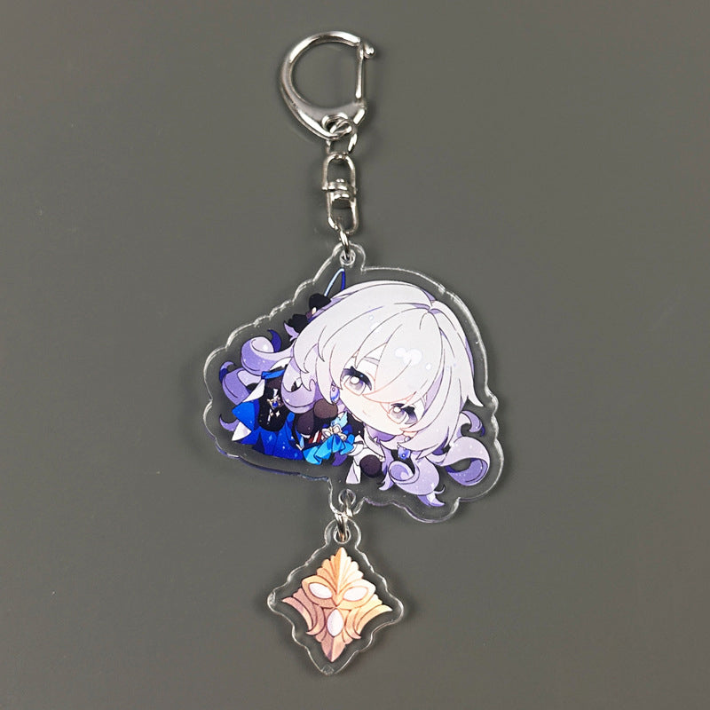 Honkai: Star Rail keychain