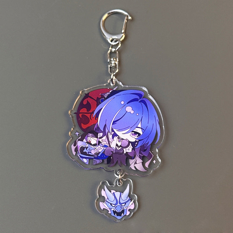 Honkai: Star Rail keychain
