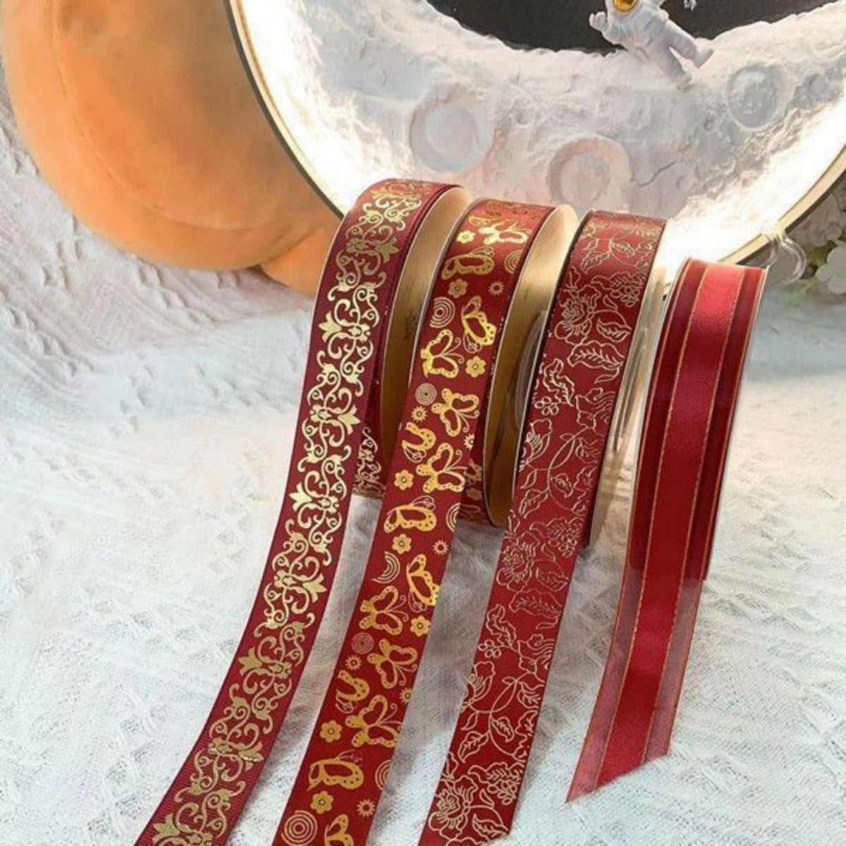 Ribbon Set(Four ribbons 2.5CM*5M)