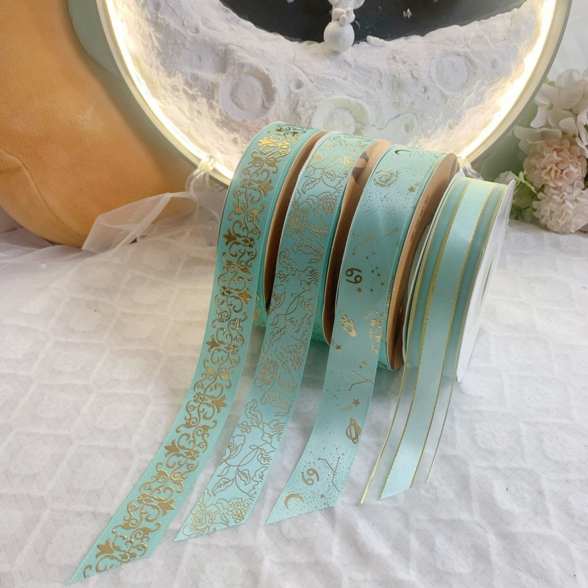 Ribbon Set(Four ribbons 2.5CM*5M)