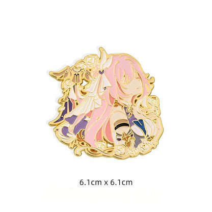 Honkai: Star Rail brooch
