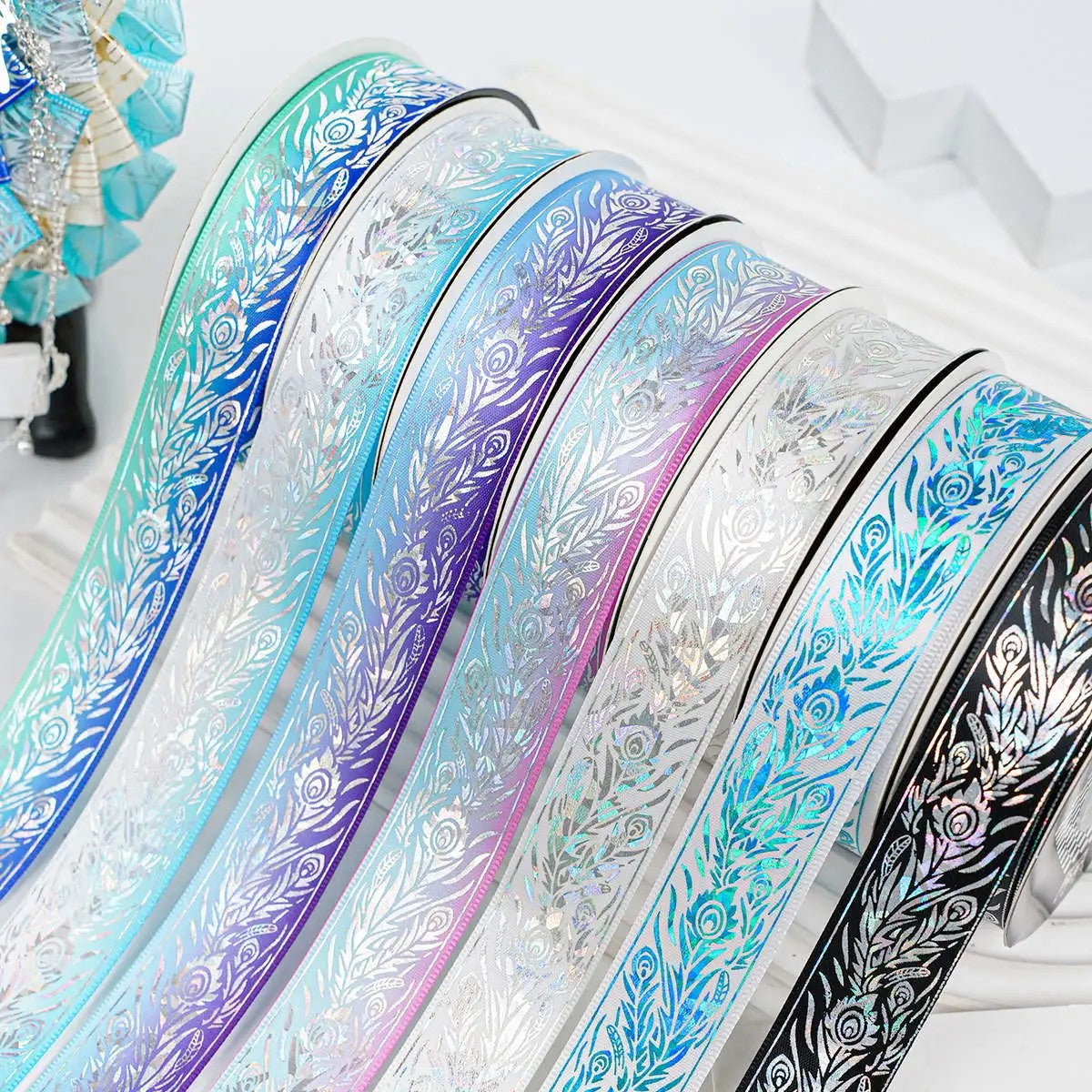 Gradient ribbon (2.5CM*22M)